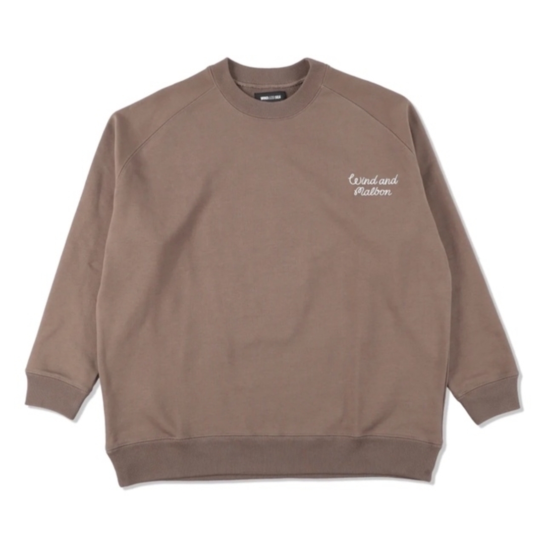 MALBON GOLF X WDS CREW NECK SWEAT - ウエア