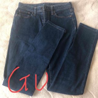 gu  58 スキニージーンズ　s m(スキニーパンツ)