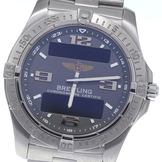 人気 - BREITLING ☆ジャンク【BREITLING】ブライトリング メンズ_712678 クォーツ E79362 エアロスペース 腕時計(アナログ) 人気 - BREITLING ☆ジャンク【BREITLING】ブライトリング メンズ_712678 クォーツ E79362 エアロスペース 腕時計(アナログ)