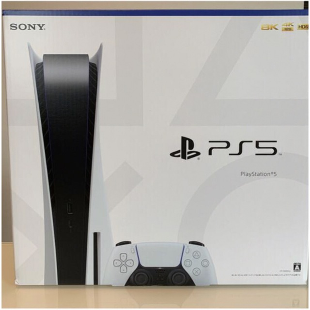 PlayStation(プレイステーション)のPs5 PlayStation5 最新型CFI-1200A01 エンタメ/ホビーのゲームソフト/ゲーム機本体(家庭用ゲーム機本体)の商品写真