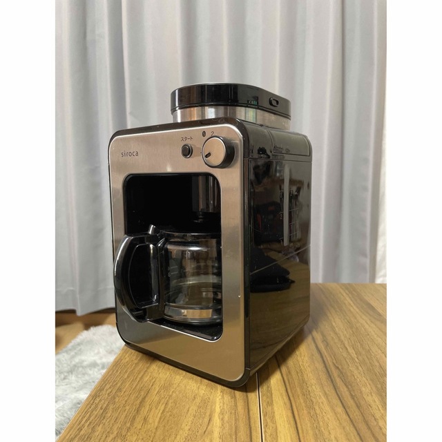 シロカ　全自動コーヒーメーカー　SC-A211 スマホ/家電/カメラの調理家電(コーヒーメーカー)の商品写真
