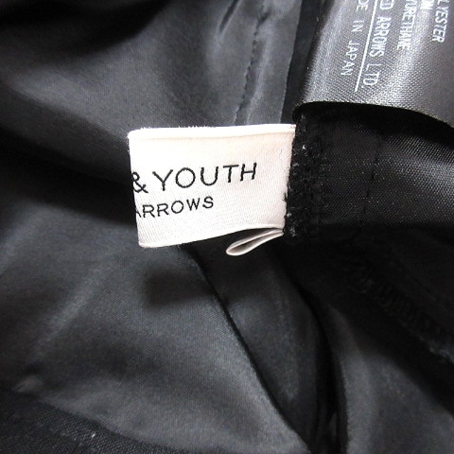 BEAUTY&YOUTH UNITED ARROWS(ビューティアンドユースユナイテッドアローズ)のB&Y ユナイテッドアローズ パンツ スラックス S 黒 ブラック /AU レディースのパンツ(その他)の商品写真