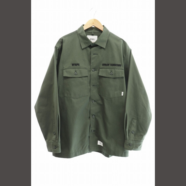 515cm身幅ダブルタップス WTAPS 22SS BUDS / LS / COTTON 03