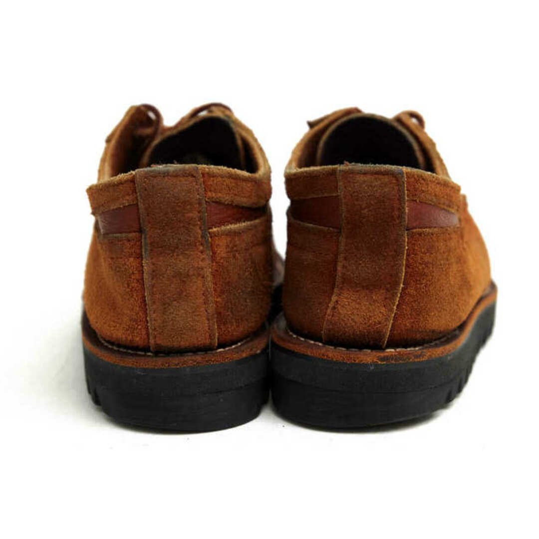 RUSSELL MOCCASIN(ラッセルモカシン)のラッセルモカシン／Russell Moccasin シューズ 靴 メンズ 男性 男性用スエード スウェード レザー 革 本革 ブラウン 茶  Huron ヒューロン オックスフォードシューズ モックトゥ Vibramソール メンズの靴/シューズ(スリッポン/モカシン)の商品写真