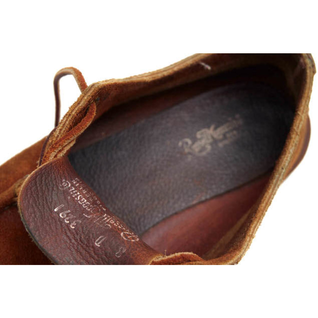 RUSSELL MOCCASIN(ラッセルモカシン)のラッセルモカシン／Russell Moccasin シューズ 靴 メンズ 男性 男性用スエード スウェード レザー 革 本革 ブラウン 茶  Huron ヒューロン オックスフォードシューズ モックトゥ Vibramソール メンズの靴/シューズ(スリッポン/モカシン)の商品写真