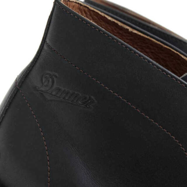 ダナー/Danner チャッカブーツ シューズ 靴 メンズ 男性 男性用レザー 革 本革 ブラック 黒 D1322N OLNEY オルニー ポストマンブーツ プレーントゥ ヴィンテージ加工 クレープソール - 4