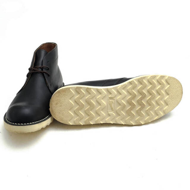 ダナー/Danner チャッカブーツ シューズ 靴 メンズ 男性 男性用レザー 革 本革 ブラック 黒 D1322N OLNEY オルニー ポストマンブーツ プレーントゥ ヴィンテージ加工 クレープソール - 6