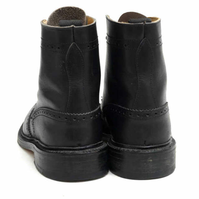 トリッカーズ／Tricker's レースアップブーツ シューズ 靴 レディース 女性 女性用レザー 革 本革 ブラック 黒  L2508 MALTON Brogue Boots モールトン ダブルソール 定番 カントリーブーツ ウイングチップ レザーソール