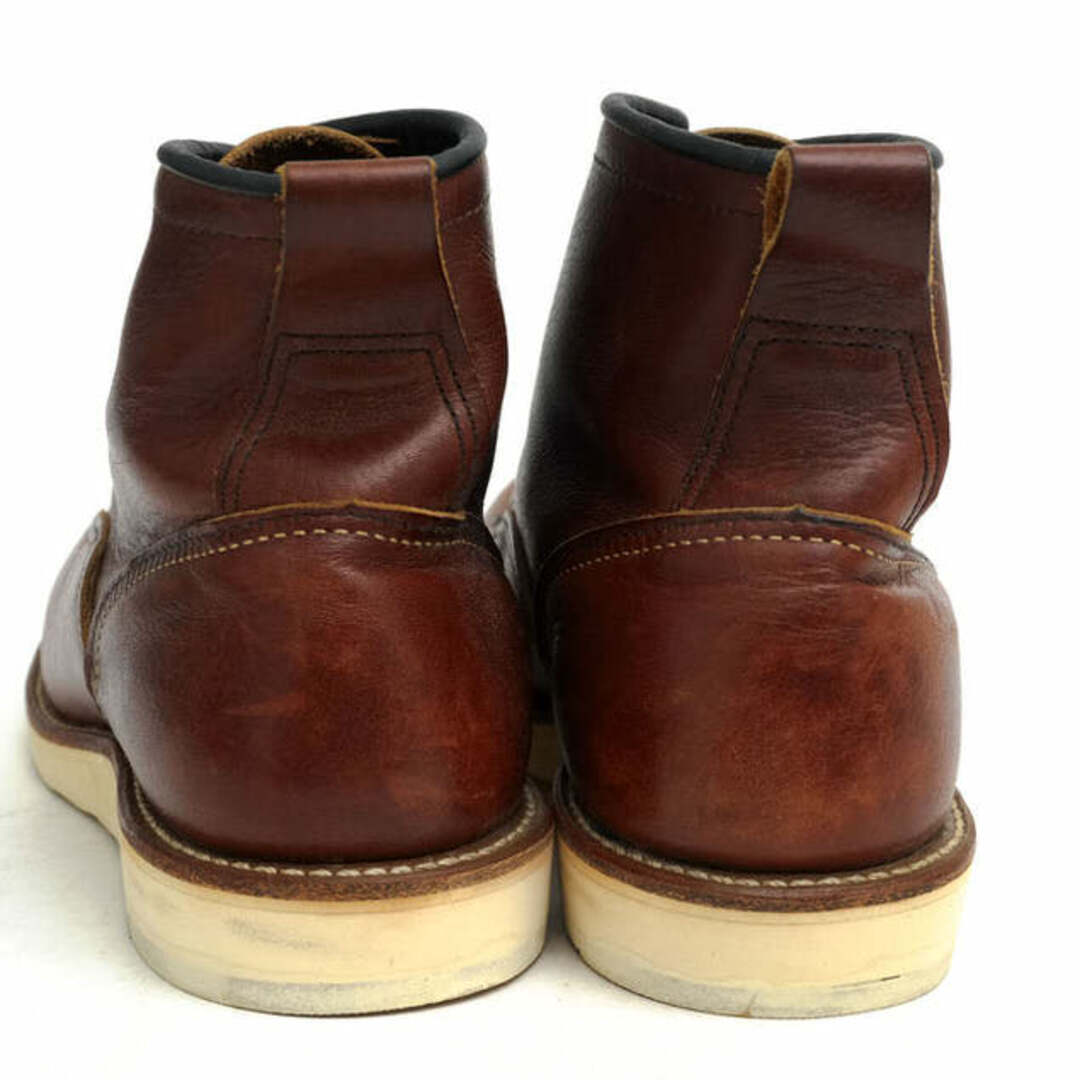 REDWING(レッドウィング)のレッドウィング／RED WING ワークブーツ シューズ 靴 メンズ 男性 男性用レザー 革 本革 ダークブラウン 茶 ブラウン  2906 6inch LINEMAN BOOTS ラインマン トラクショントレッドソール グッドイヤーウェルト製法 定番 メンズの靴/シューズ(ブーツ)の商品写真