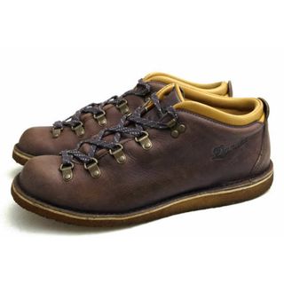 ダナー(Danner)のダナー／Danner マウンテンブーツ トレッキングブーツ シューズ 靴 メンズ 男性 男性用レザー 革 本革 ブラウン 茶  54312 TRAMLINE HORWEEN UTICA トラムライン クレープソール(ブーツ)