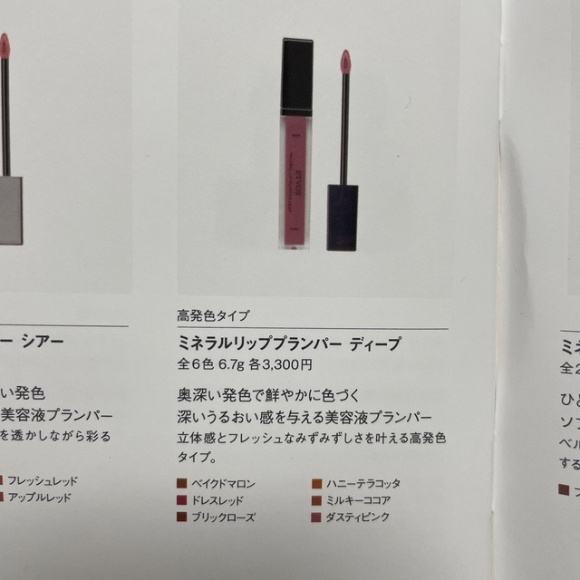 お得】 ETVOS メイクポーチ リップグロス 口紅 フェイスパウダー