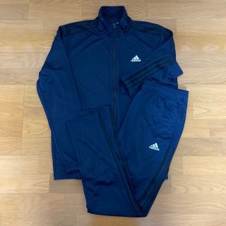 アディダス(adidas)のadidas  アディダス ジャージ　上下セット　ネイビー　サイズXL(ジャージ)