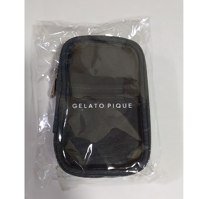 gelato pique - ブラック【新品未開封】ジェラートピケ キャリーポーチ ブラック 黒の通販 by Nsy ̈⃝︎⋆︎*♡ おまとめ