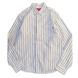 サイズ変更オプション supreme シュプリーム ストライプシャツ - 通販