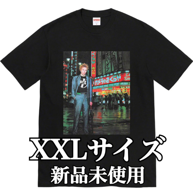 【XXL】Supreme PiL Live In Tokyo Tee BLACK