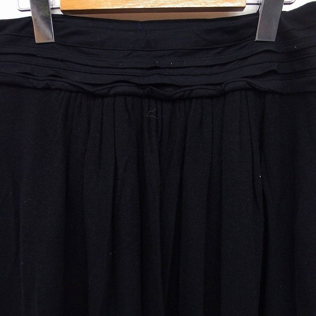 MACPHEE(マカフィー)のマカフィー MACPHEE トゥモローランド ギャザー スカート ひざ丈 無地 レディースのスカート(ひざ丈スカート)の商品写真