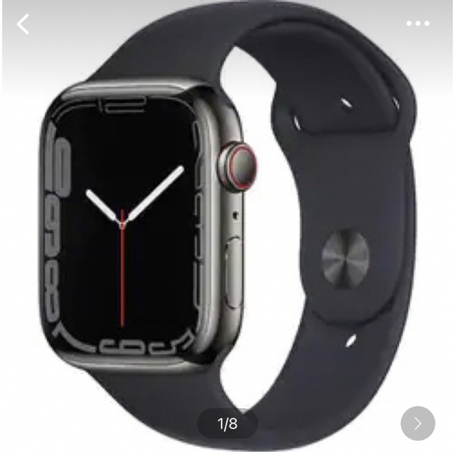 時計Apple Watch 7 45mm グラファイトステンレス