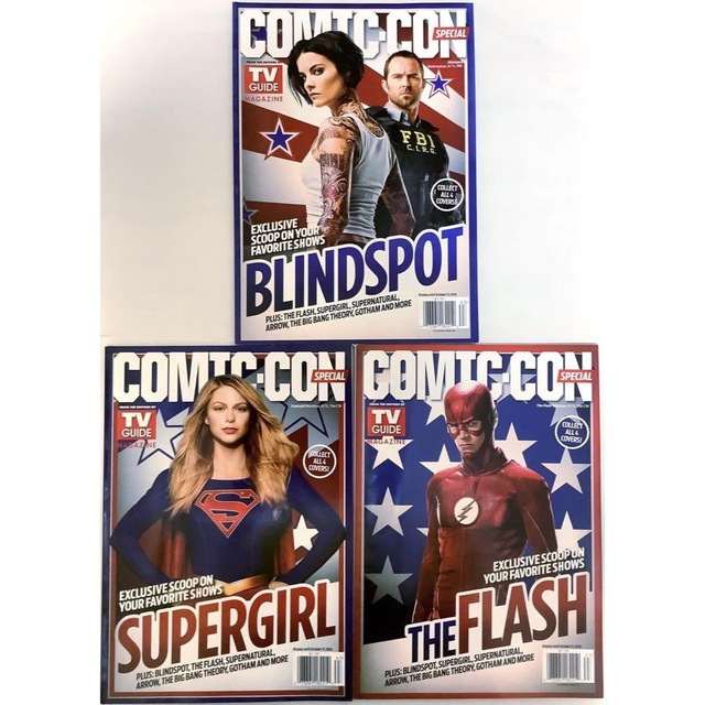 洋雑誌TV GUIDE COMIC-CON SPECIAL 2016 3種