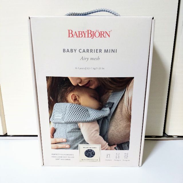 BABYBJORN - syuu ヘビービョルン ベビーキャリア MINI Airアンスラサイト