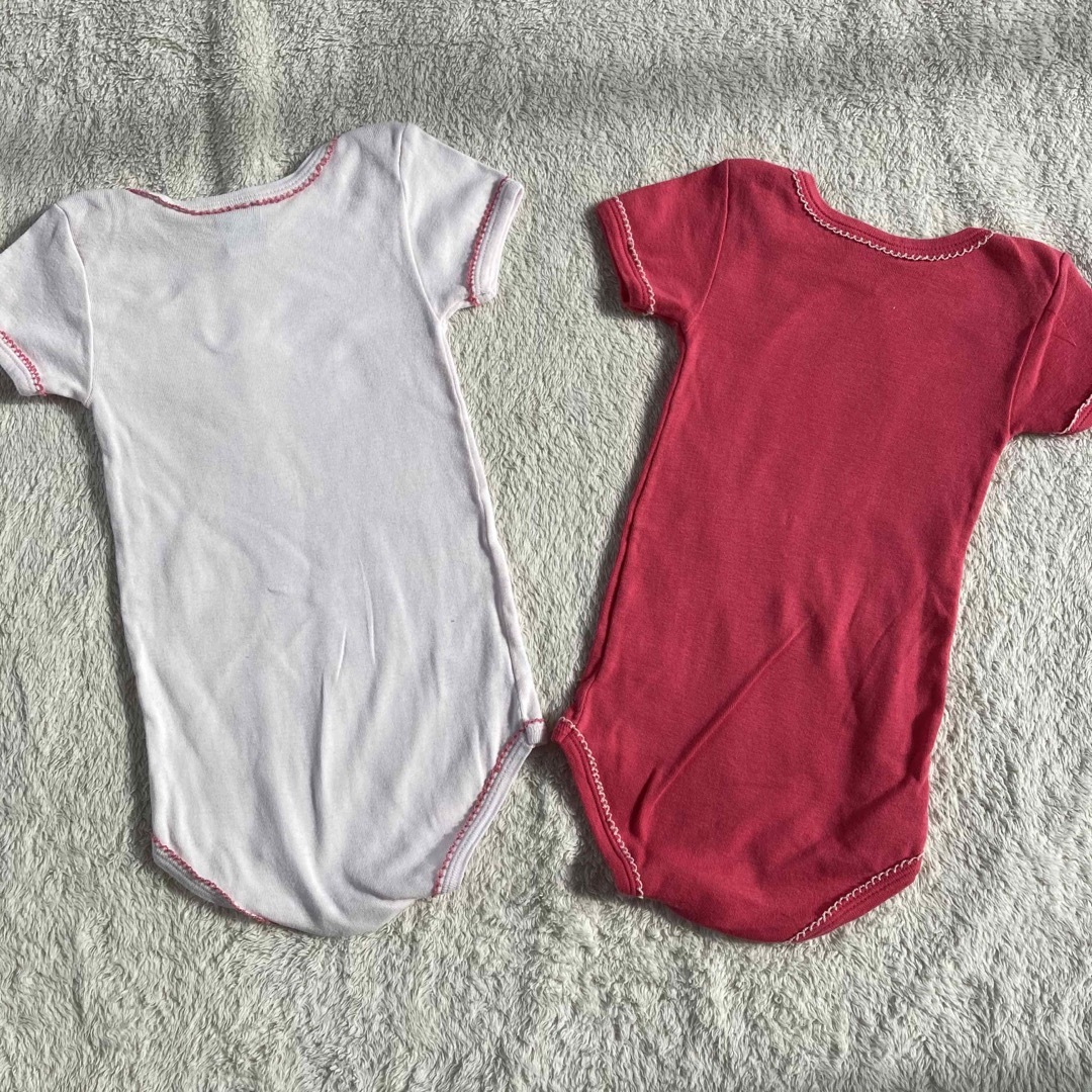 PETIT BATEAU(プチバトー)のプチバトー　肌着　ロンパース　ユニクロ　ファミリア キッズ/ベビー/マタニティのベビー服(~85cm)(ロンパース)の商品写真