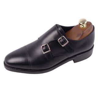 ジョンロブ(JOHN LOBB)の未使用 ジョンロブ JOHN LOBB シューズ WILLIAM ウィリアム ダブルモンクシューズ ビジネスシューズ レザーシューズ 革靴 メンズ 6E 9795(24.5cm相当) ブラック(ドレス/ビジネス)