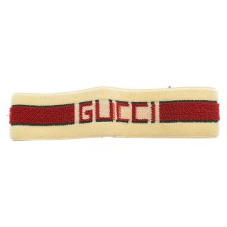GUCCI グッチ エラスティックヘアバンド-