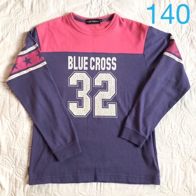 bluecross(ブルークロス)のBLUE CROSS 長袖Tシャツ　S(140) キッズ/ベビー/マタニティのキッズ服男の子用(90cm~)(Tシャツ/カットソー)の商品写真