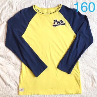 ポロラルフローレン(POLO RALPH LAUREN)のラルフローレン  長袖ラグランTシャツ　L(160)(Tシャツ/カットソー)