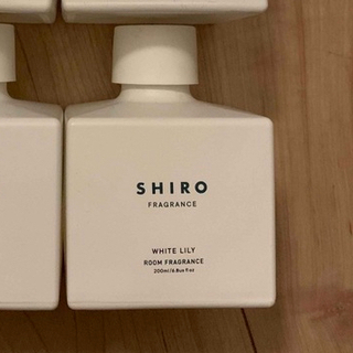 シロ(shiro)のSHIRO ルームフレグランス 空き容器 4個セット(アロマディフューザー)