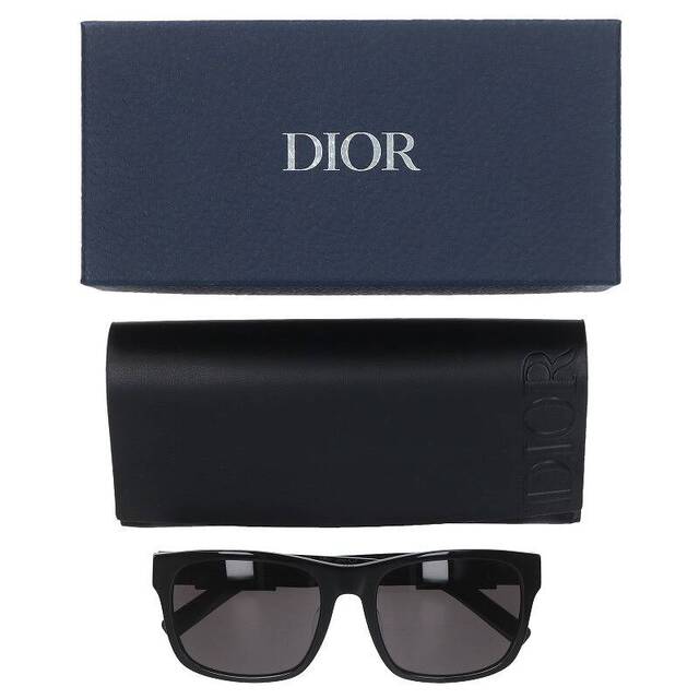 Dior(ディオール)のディオール B23 S2F ウェリントンフレームサングラス メンズ 58□20 145 メンズのファッション小物(サングラス/メガネ)の商品写真