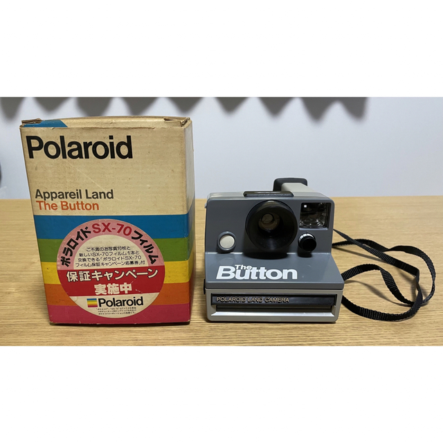 POLAROID The Button 【美品】【超希少】【箱付き】 スマホ/家電/カメラのカメラ(フィルムカメラ)の商品写真