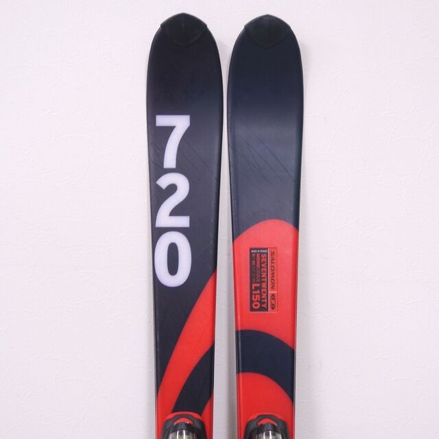 サロモン salomon カービングスキー SEVEN TWENTY 720 150cm ビンディング S810 スキー アウトドア  重量実測：2760g（ビンディング含む1本)