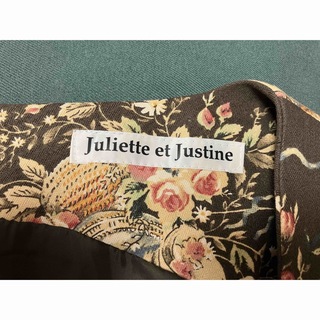 Juliette et Justine 初期　壁紙柄ローブ　花柄 薔薇柄