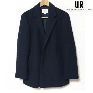 アーバンリサーチ(URBAN RESEARCH)の【美品】URBAN RESEARCH アーバンリサーチ ステンカラーハーフコート(ステンカラーコート)