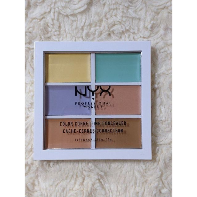 NYX(エヌワイエックス)の新品♡NYX ニックス コンシーラーパレット04 カラーコントロール コントゥア コスメ/美容のベースメイク/化粧品(コントロールカラー)の商品写真