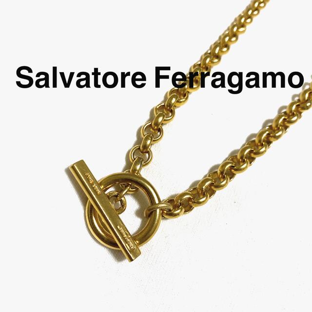 フェラガモ vintage トグルチェーンネックレス - www.glycoala.com