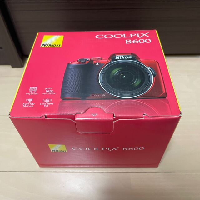 【即日発送】新品未開封 Nikon COOLPIX B600 RD  レッド