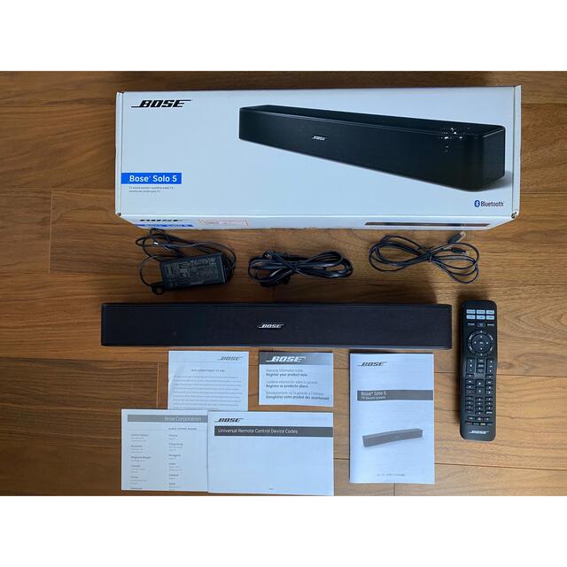 美品】BOSE SOLO 5 TV SOUND SYSTEM スピーカー-