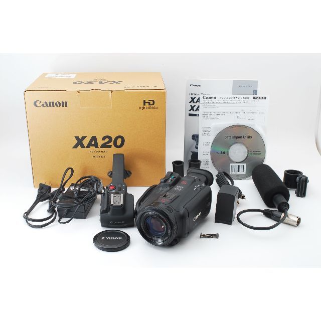 Canon - 【美品 元箱あり】 キヤノン CANON XA20 元箱付 業務用ビデオカメラ
