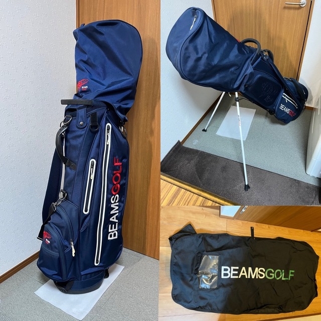 BEAMS GOLF ゴルフバックと輸送用カバー