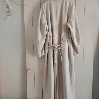 生産完了商品 ココディール 変形スリーブレザーロングコート - ロング