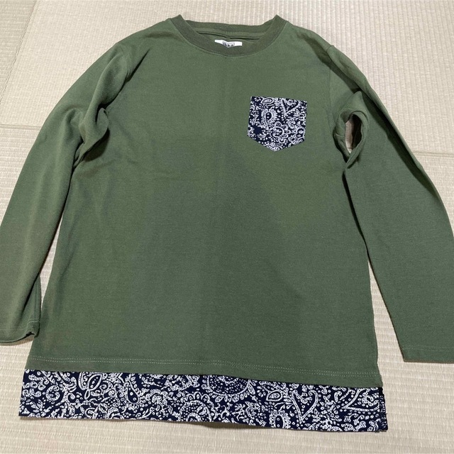 ikka(イッカ)のikka  ロンT 長袖　カットソー キッズ/ベビー/マタニティのキッズ服男の子用(90cm~)(Tシャツ/カットソー)の商品写真