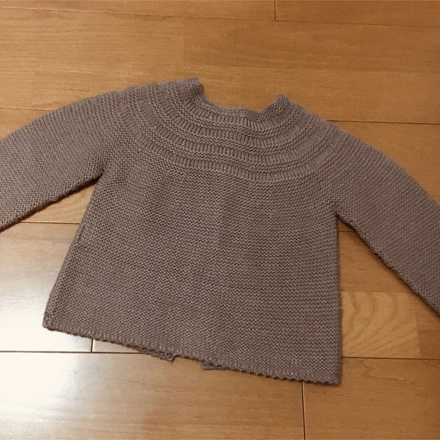 ZARA KIDS(ザラキッズ)のZARA baby ニット　カーディガンセーター　86　タイツ　セット キッズ/ベビー/マタニティのベビー服(~85cm)(カーディガン/ボレロ)の商品写真