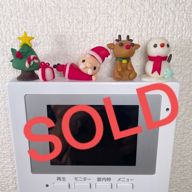 ハンドメイド　インターホン　インテリア　クリスマス　1250円