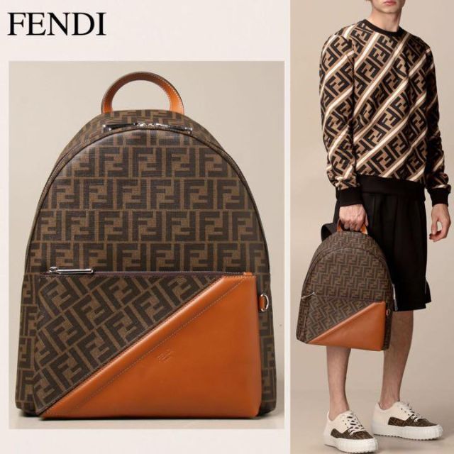 オンライン販売 FENDI 新品未使用 メンズバッグパック - www