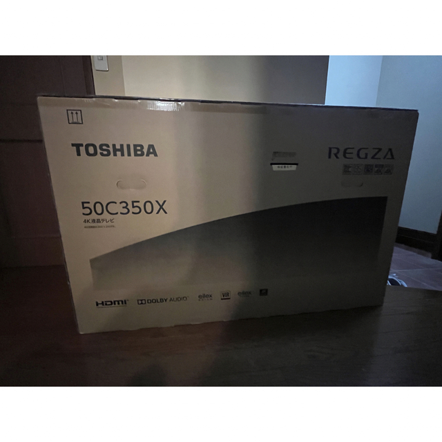 値下げ中❗️TOSHIBA4K液晶テレビ REGZA C350X 50C350X