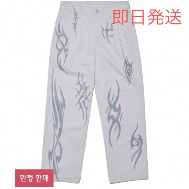 グレーデニムパンツ N.T WORK PANTS nomanual 大流行中! 8880円引き
