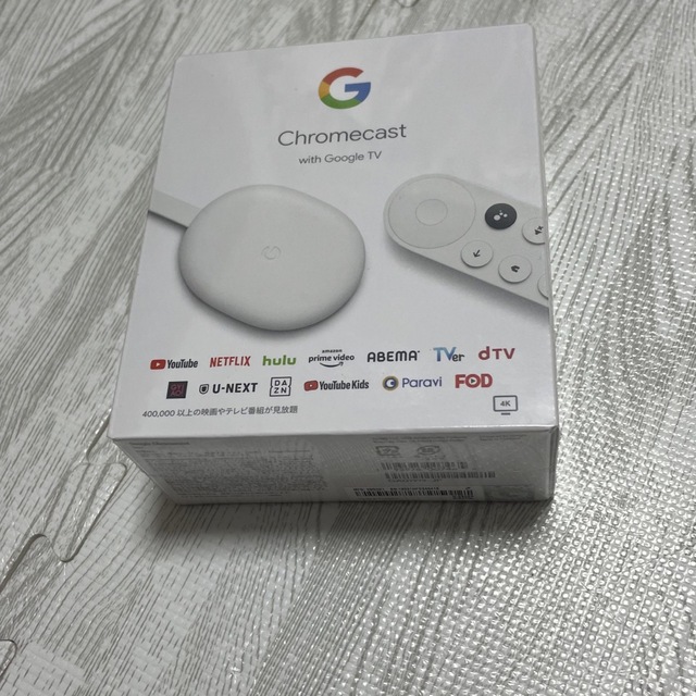 【新品未開封】Google chromecast with Google TV