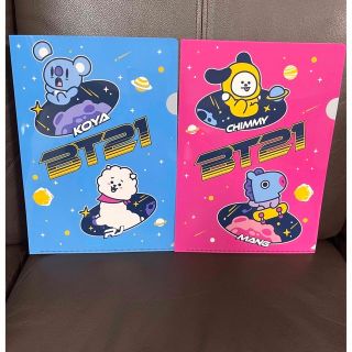 ビーティーイシビル(BT21)のくら寿司　BTS bt21 クリアファイル(ノベルティグッズ)