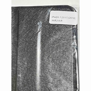 アイパッド(iPad)のiPad 9.7ブラック  保護フィルム1枚付(iPadケース)